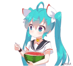 吃瓜表情动态图